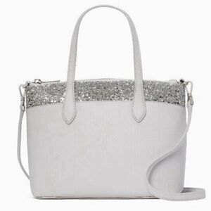 Kate spade glitter and grey bag
